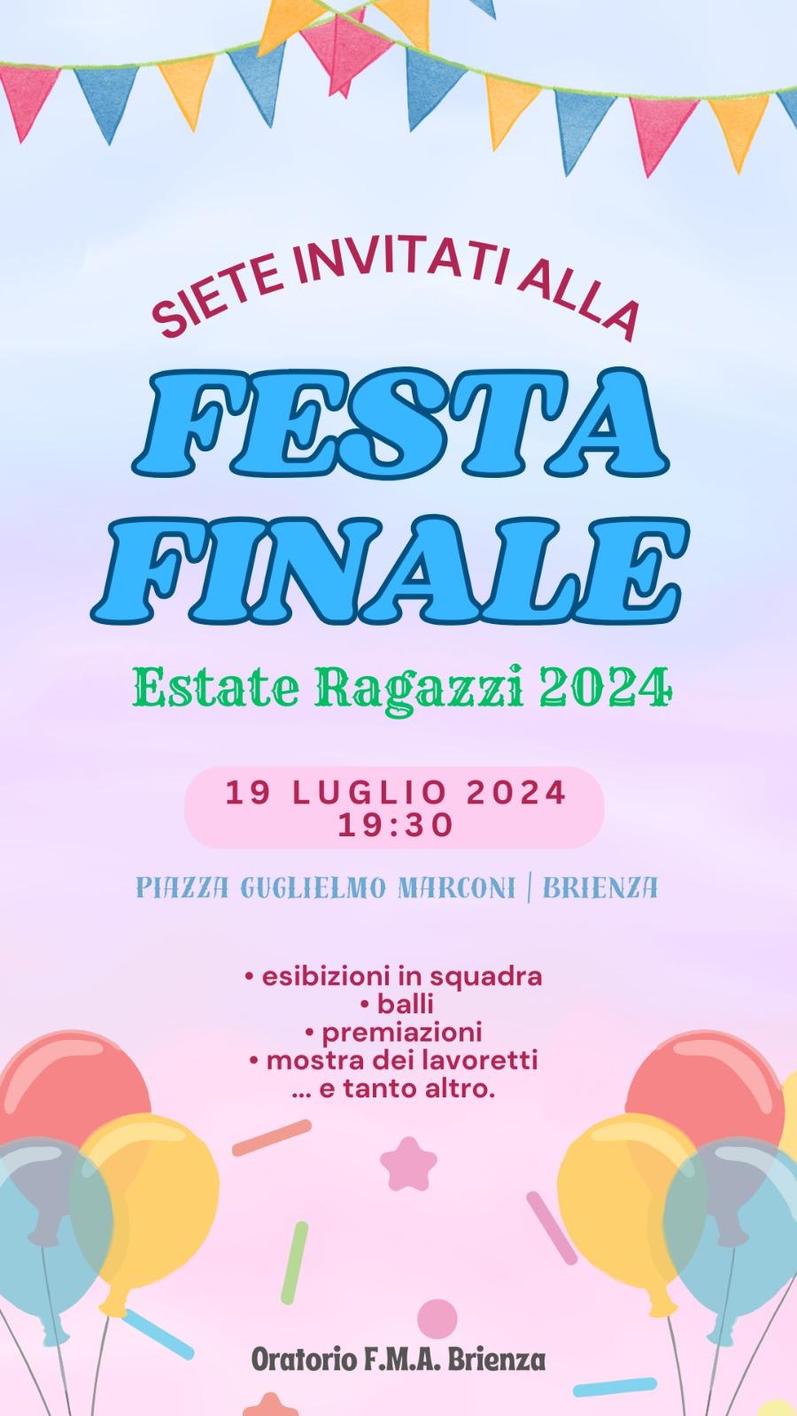 ESTATE RAGAZZI 2024 