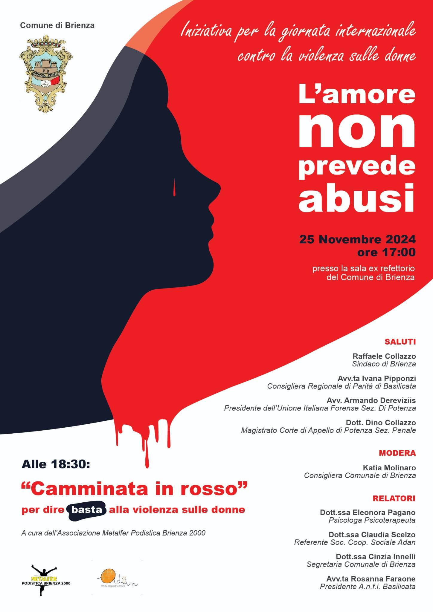 L'amore non prevede abusi